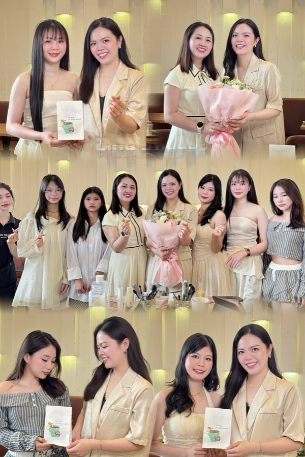 Cella Hương Phượng cùng học viên